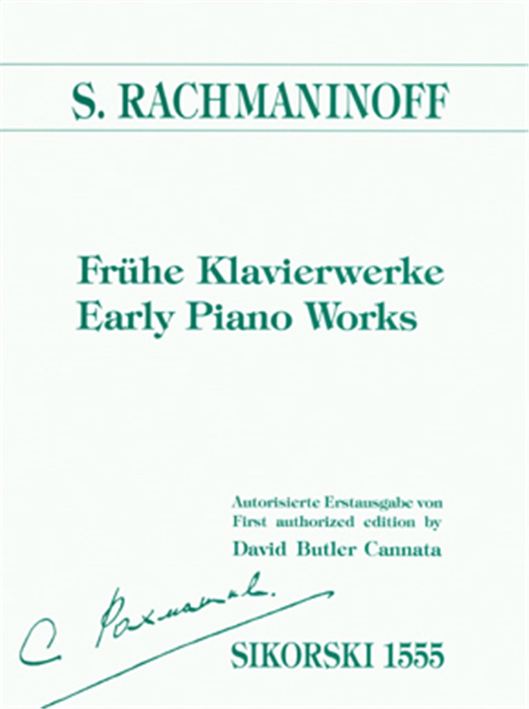 Fruhe Klavierwerke